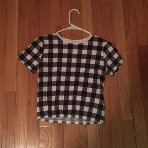Checkered t-shirt